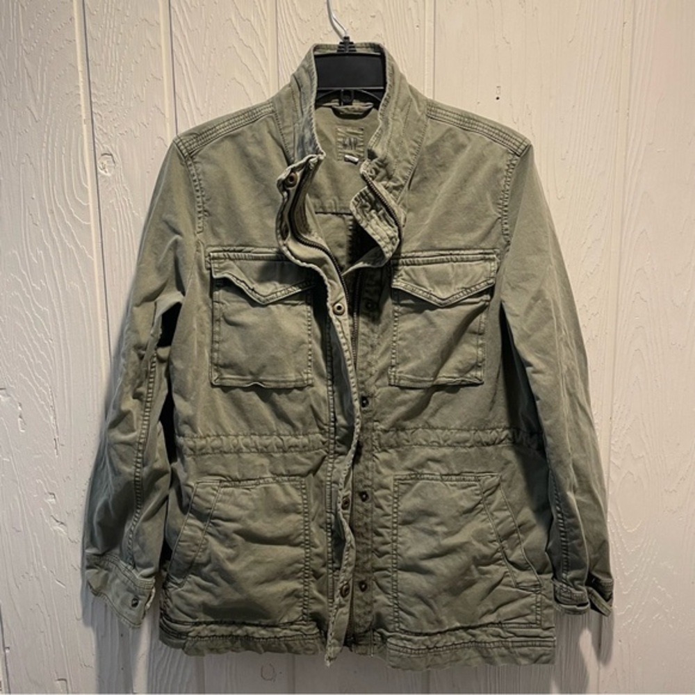 GAP Women’s Military Style Field Olive Green Jacket